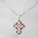 Small Cross - Serina-Silver Chain - 2